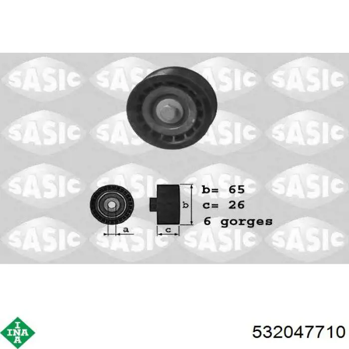 Ролик паразитный INA 532047710