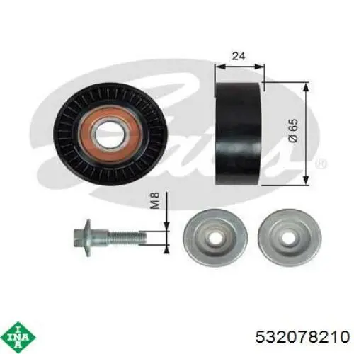 Купить 532078210 INA Паразитный ролик