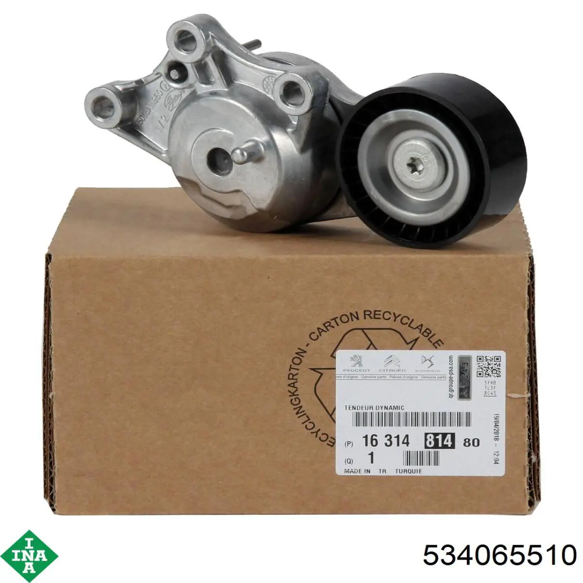 Роликовий модуль натяжителя ремня INA 534065510 цена, от 78.12 USD