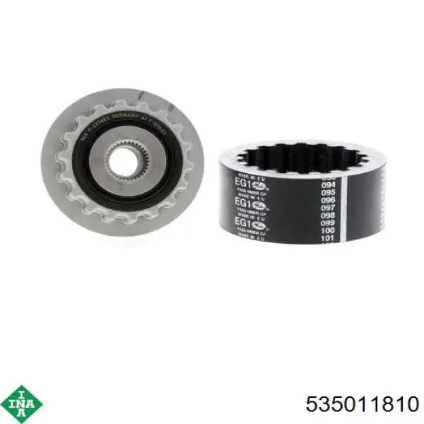 Шкив генератора 535011810 INA