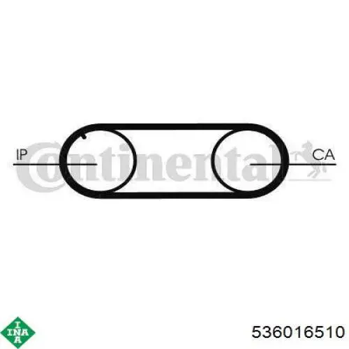 Ремень ТНВД INA 536016510 цена, от 7.86 USD