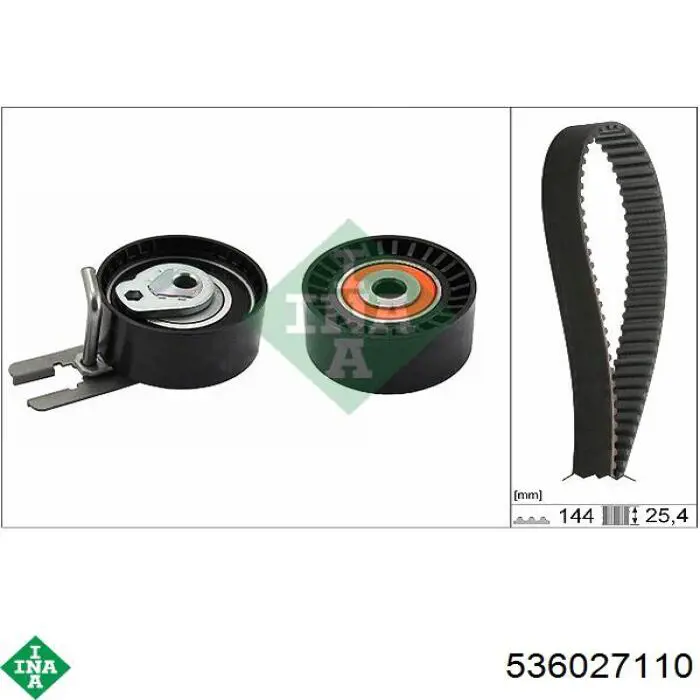 Зубчатый ремень INA 536027110 цена, от 19.07 USD