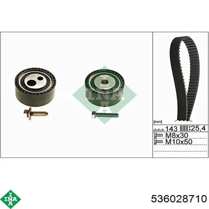 Зубчатый ремень INA 536028710 цена, от 18.35 USD