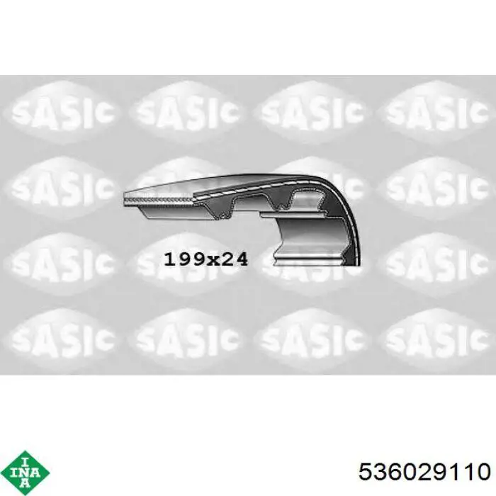 ГРМ ремни INA 536029110