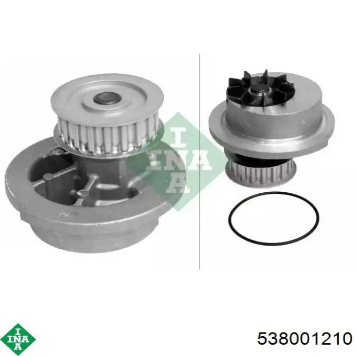 Помпа водяна, (насос) охолодження 538001210 INA