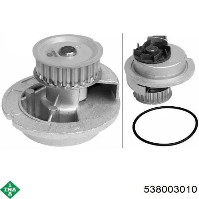 Помпа охлаждения INA 538003010 цена, от 37.46 USD
