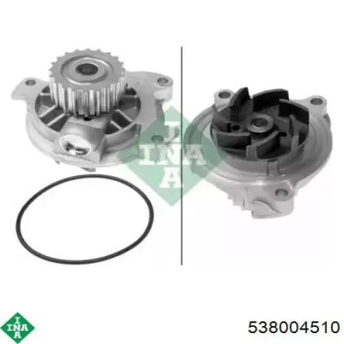 Помпа охлаждения INA 538004510 цена, от 48.29 USD