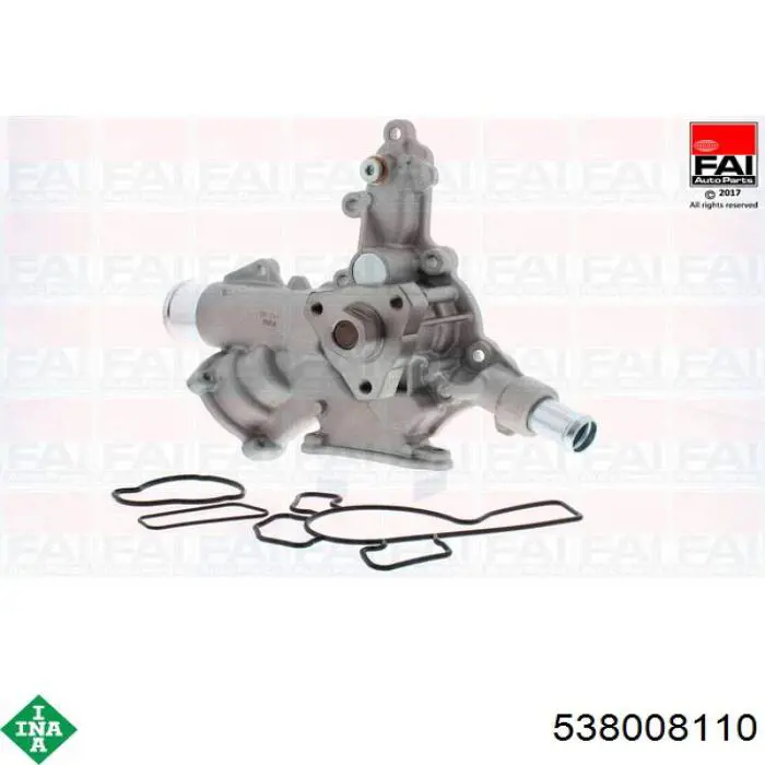 Помпа охлаждения INA 538008110 цена, от 55.69 USD