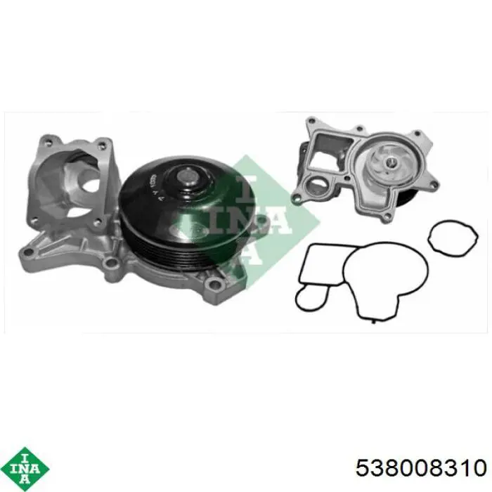 Помпа охлаждения INA 538008310 цена, от 83.81 USD