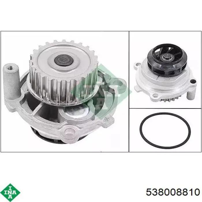 Помпа охлаждения INA 538008810 цена, от 37.27 USD