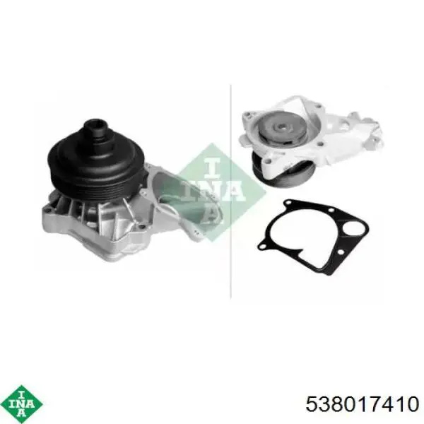 Помпа охлаждения INA 538017410 цена, от 96.15 USD