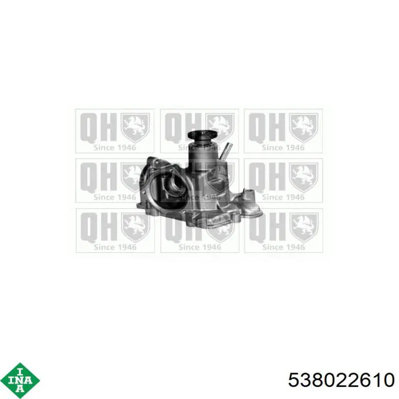 Помпа охлаждения INA 538022610 цена, от 68.41 USD