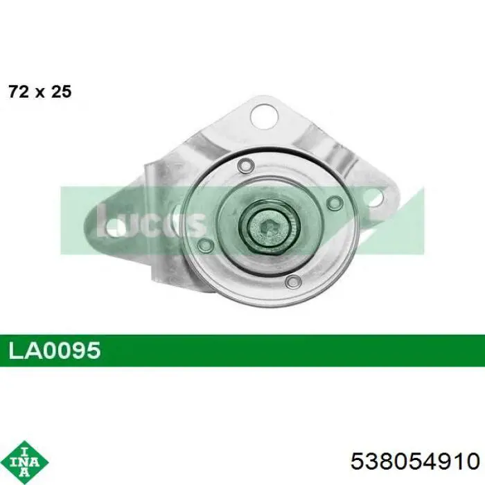 Водяной насос INA 538054910