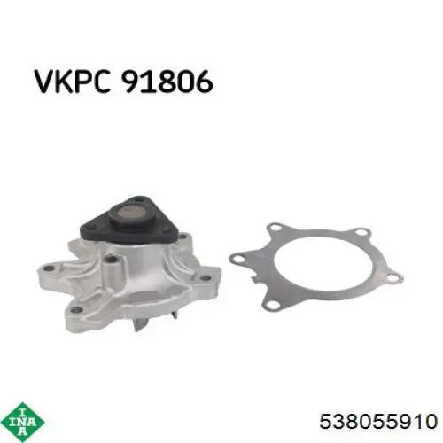 Помпа охлаждения INA 538055910 цена, от 24.13 USD