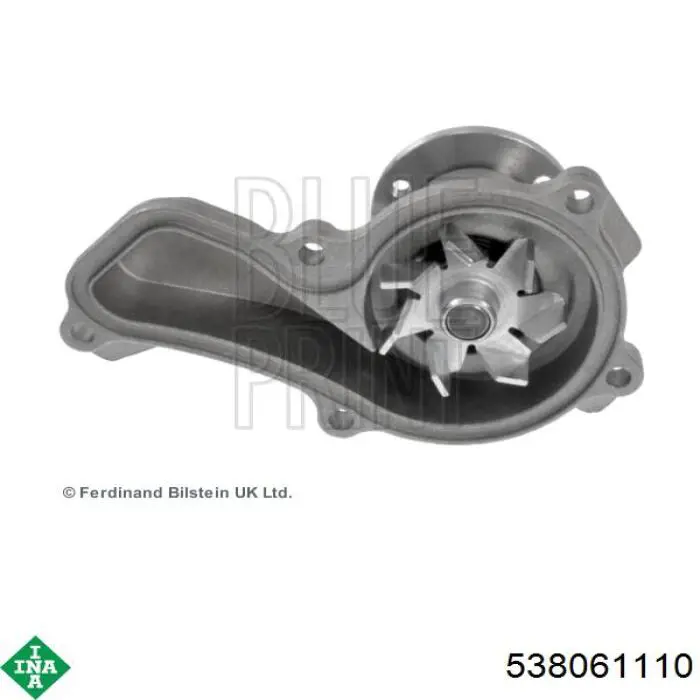 Помпа охлаждения INA 538061110 цена, от 58.34 USD