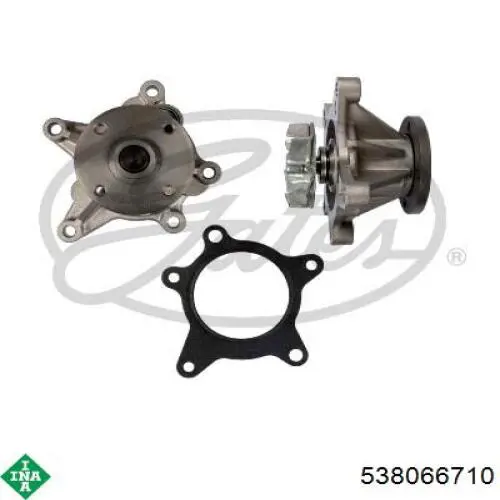 Помпа охлаждения INA 538066710 цена, от 37.68 USD