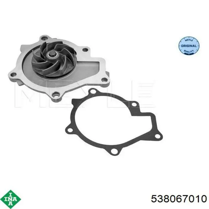 538067010 INA bomba de água (bomba de esfriamento)