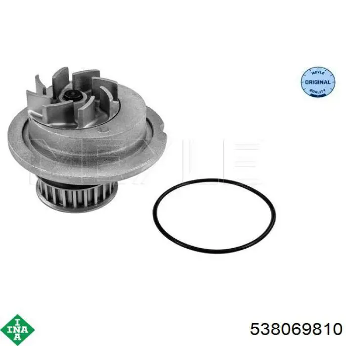 538069810 INA bomba de água (bomba de esfriamento)