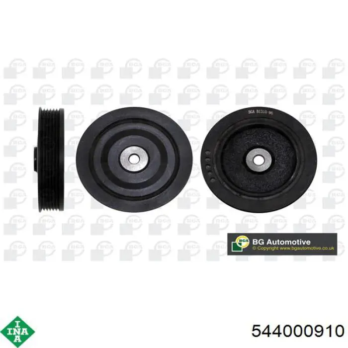 Шкив коленвала (демпфер) INA 544000910 цена, от 30.27 USD