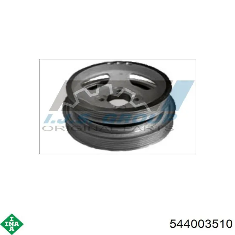 Демпфер коленвала INA 544003510
