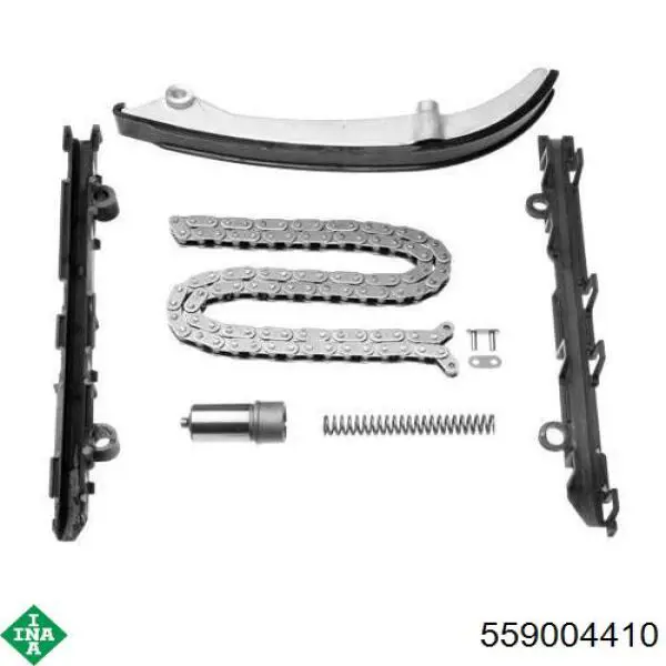Комплект цепи на Mercedes S  W126