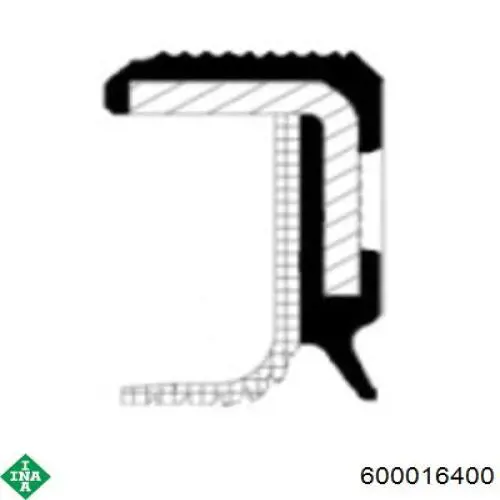 Сцепление 600016400 INA