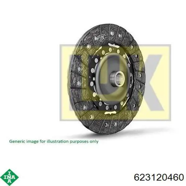 Комплект сцепления (3 части) INA 623120460 цена, от 143.34 USD