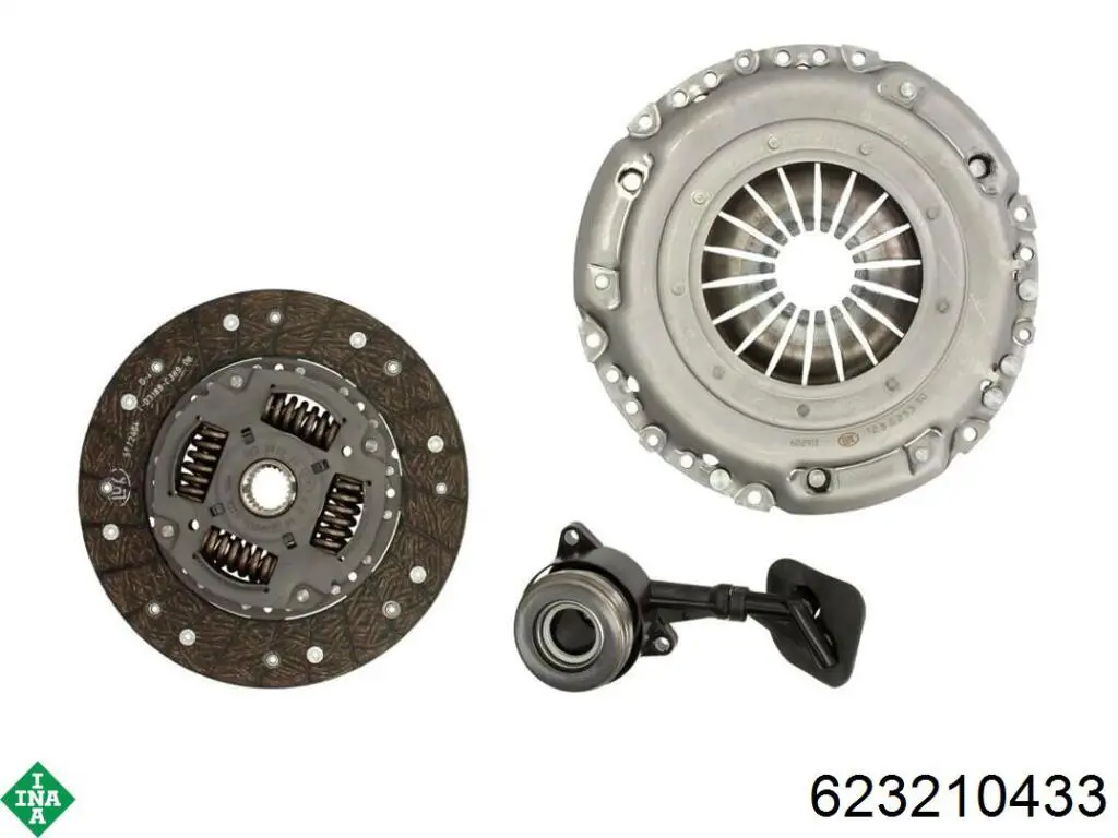 Купить 3000990568 Sachs Комплект сцепления (диск, корзина, подшипник)