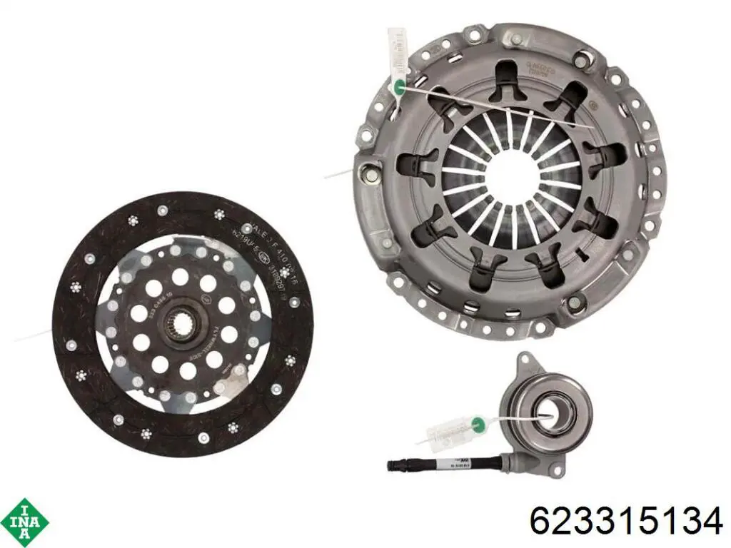 Комплект сцепления (3 части) INA 623315134 цена, от 317.83 USD
