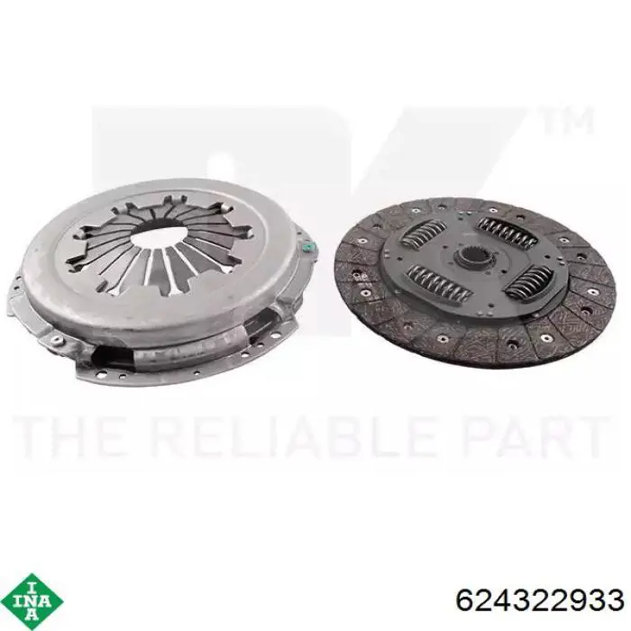 Комплект сцепления (3 части) INA 624322933 цена, от 233.83 USD