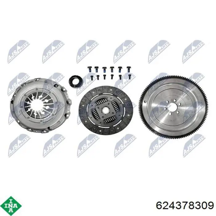 Купить 03L141015E VAG Комплект сцепления (диск, корзина, подшипник)