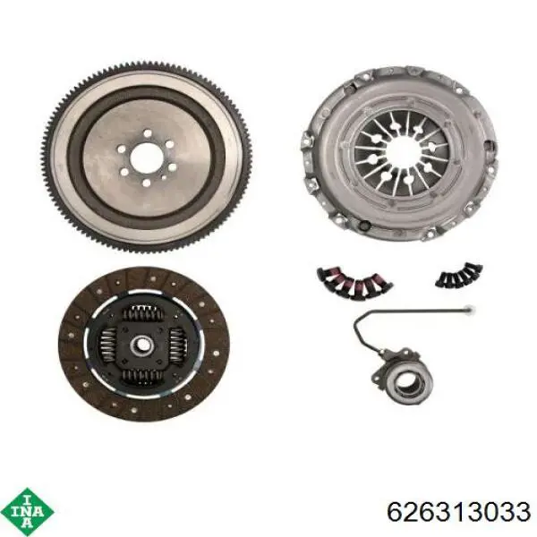 Комплект сцепления (3 части) Sachs 3000990467 цена, от 426.29 USD