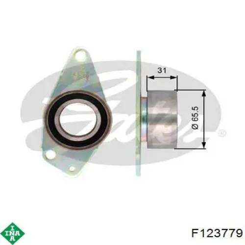 Паразитный ролик ГРМ F123779 INA