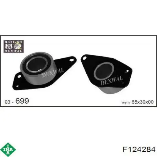 Обводной ролик ремня ГРМ INA F124284 цена, от 19.24 USD