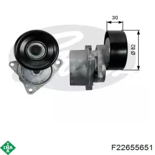 F22655651 INA Катушка зажигания