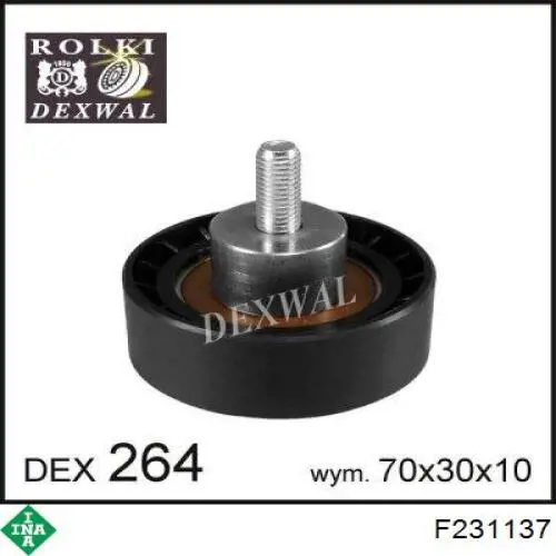 F231137 INA Паразитный ведущий ролик