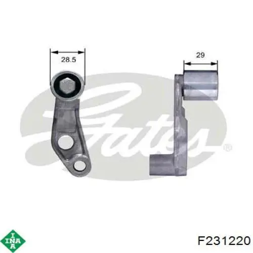 Паразитный ролик ГРМ F231220 INA