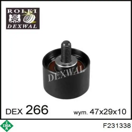 Обводной ролик ремня ГРМ INA F231338 цена, от 14.09 USD