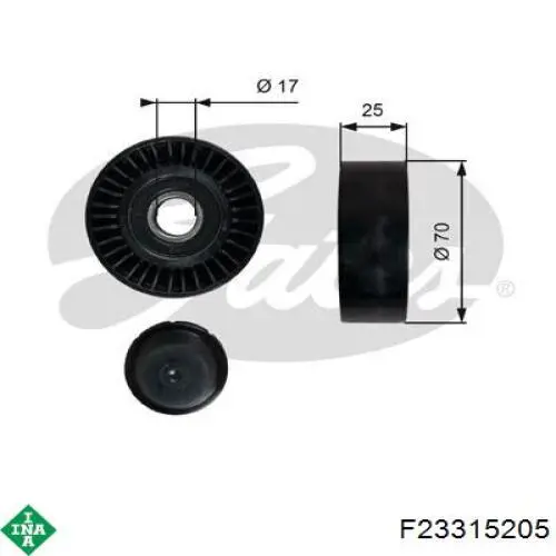 Паразитный ролик F23315205 INA