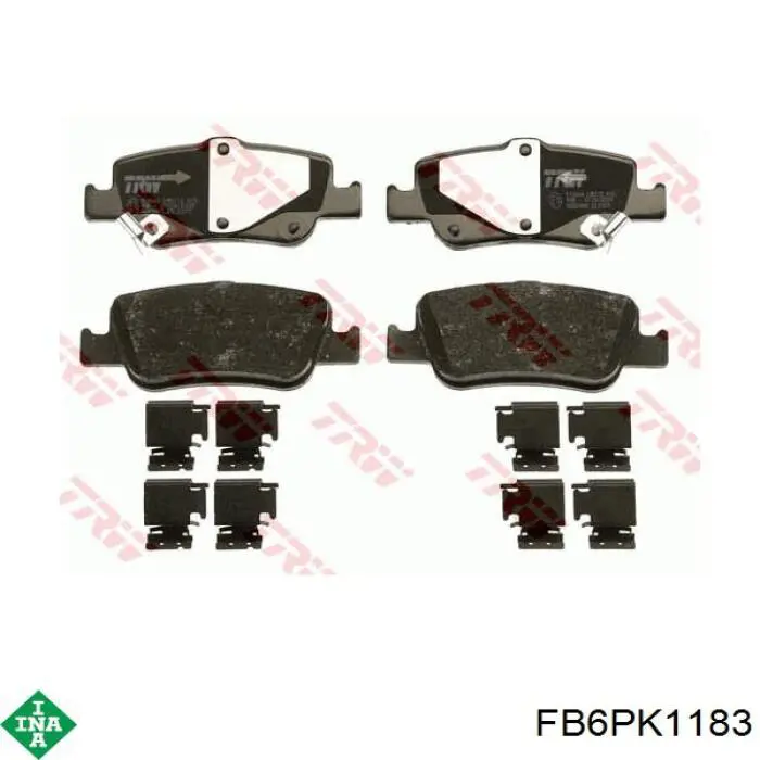 FB6PK1183 INA Поликлиновый ремень