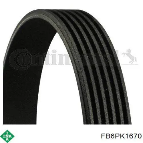 Клиновый ремень INA FB6PK1670 цена, от 13.57 USD