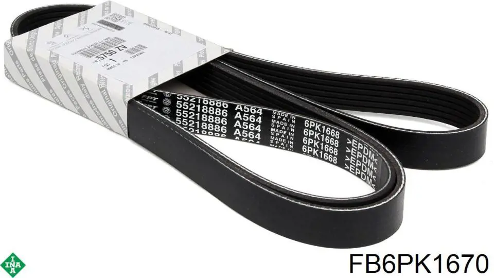 FB6PK1670 INA Поликлиновый ремень
