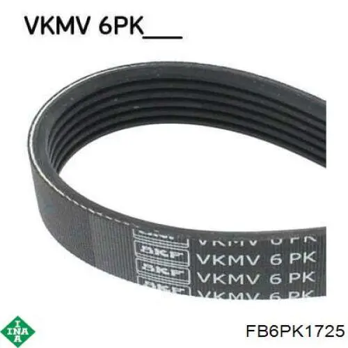 Клиновый ремень INA FB6PK1725 цена, от 12.95 USD