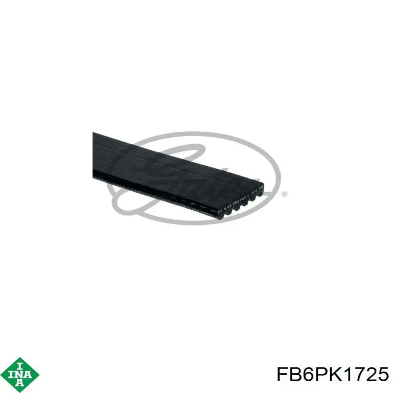 Ремень кондиционера INA FB6PK1725