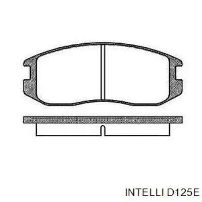 Задние тормозные колодки D125E Intelli