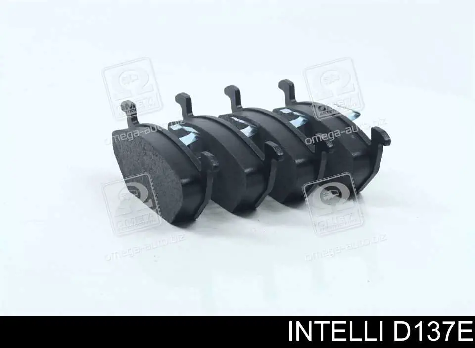 Колодки тормозные передние дисковые Intelli D137E