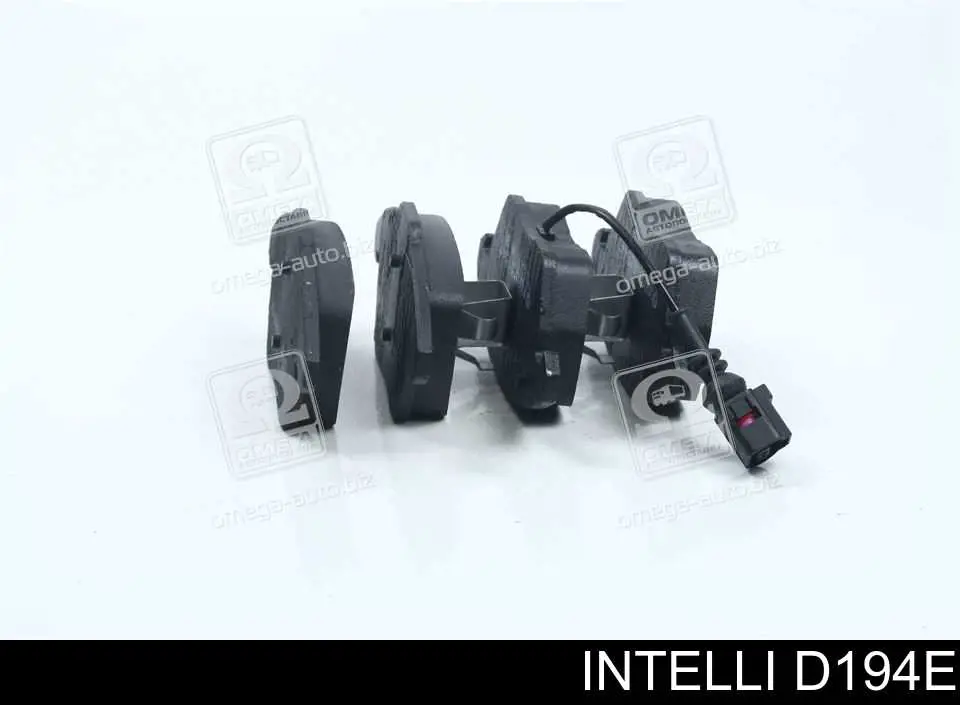 Колодки тормозные передние дисковые Intelli D194E