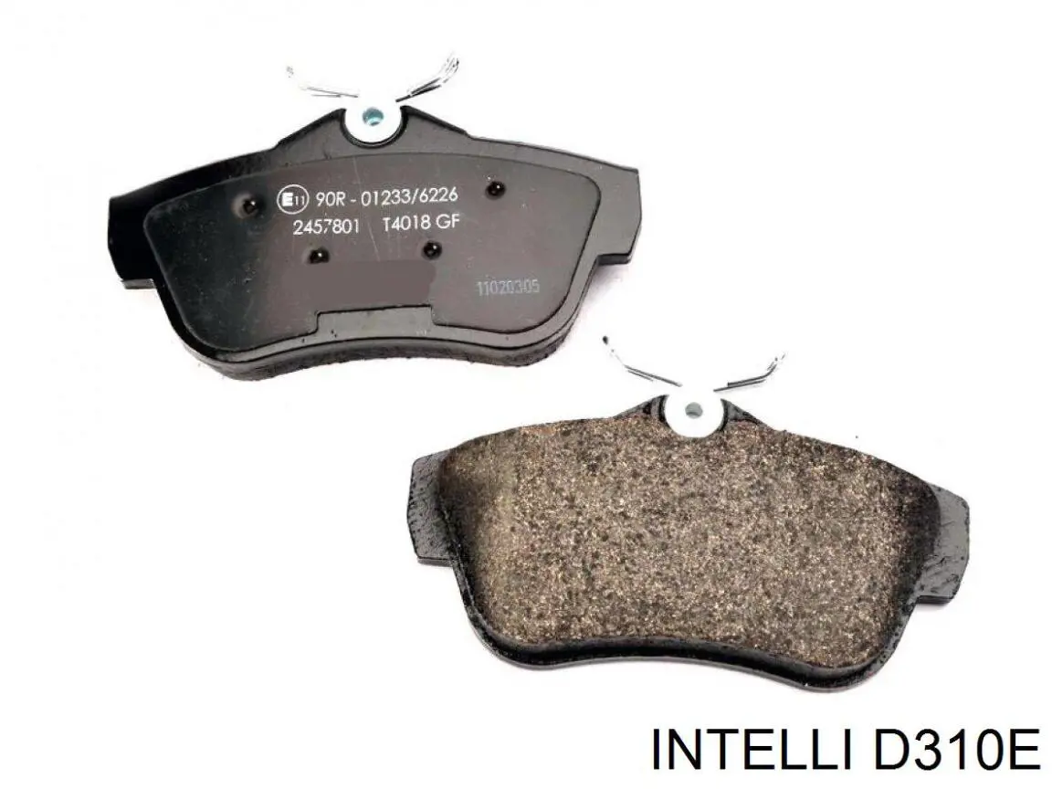 Купить D310E Intelli Колодки тормозные задние, дисковые