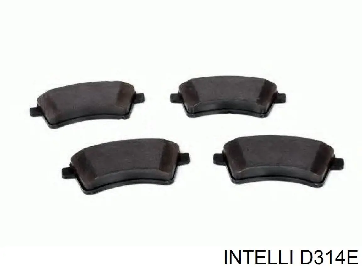 Купить D314E Intelli Колодки тормозные