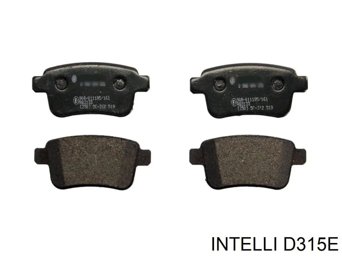 Колодки дисковые  Intelli D315E цена, от 9.45 USD
